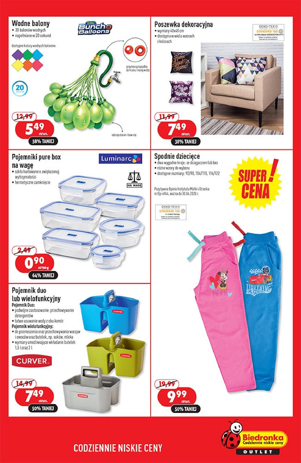 Gazetka promocyjna Biedronka Outlet str. 3